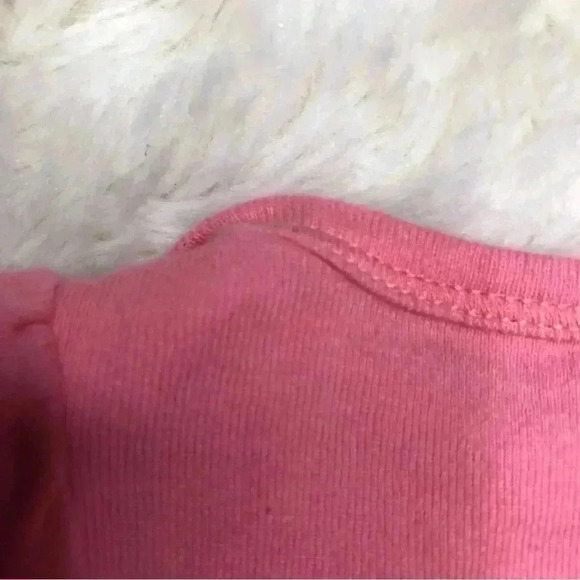 Gerber Onesie DiaperShirt Pink / Flowers /  Face Size Neworn - Picture 16 of 16